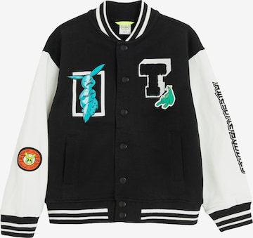 juoda Cool Club Demisezoninė striukė: priekis