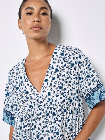 Apricot Dress ' ' in Blue