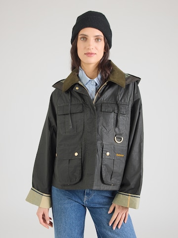 Barbour Prehodna jakna 'Liza' | siva barva: sprednja stran