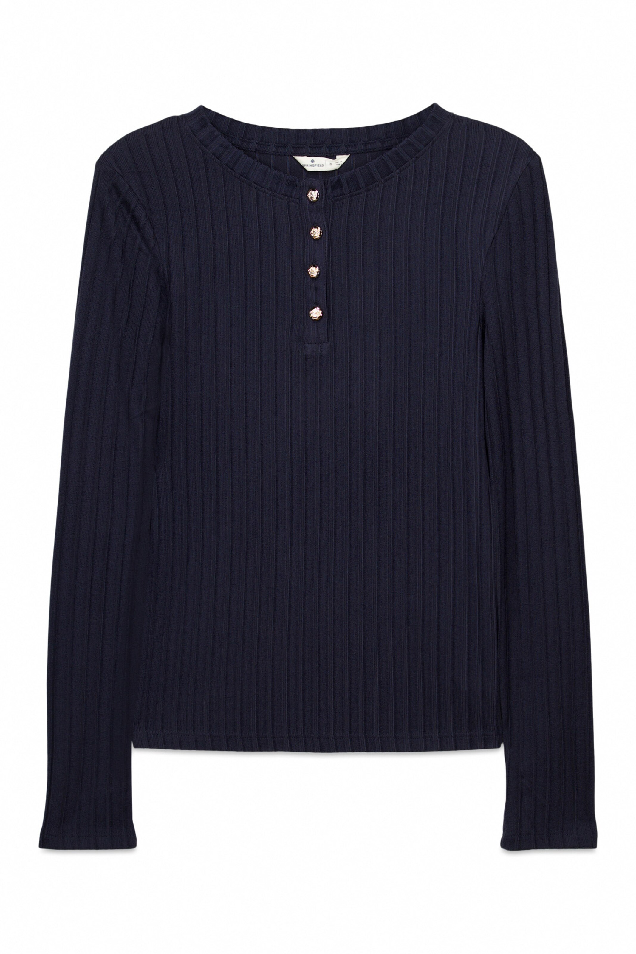 Springfield Pullover in S in navy, Produktansicht