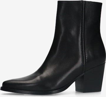 Manfield Schwarze Spitze Stiefeletten Mit Absatz MANFIELD