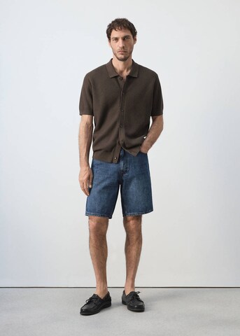 MANGO MAN Regular Jeans 'Jarod' in Blau