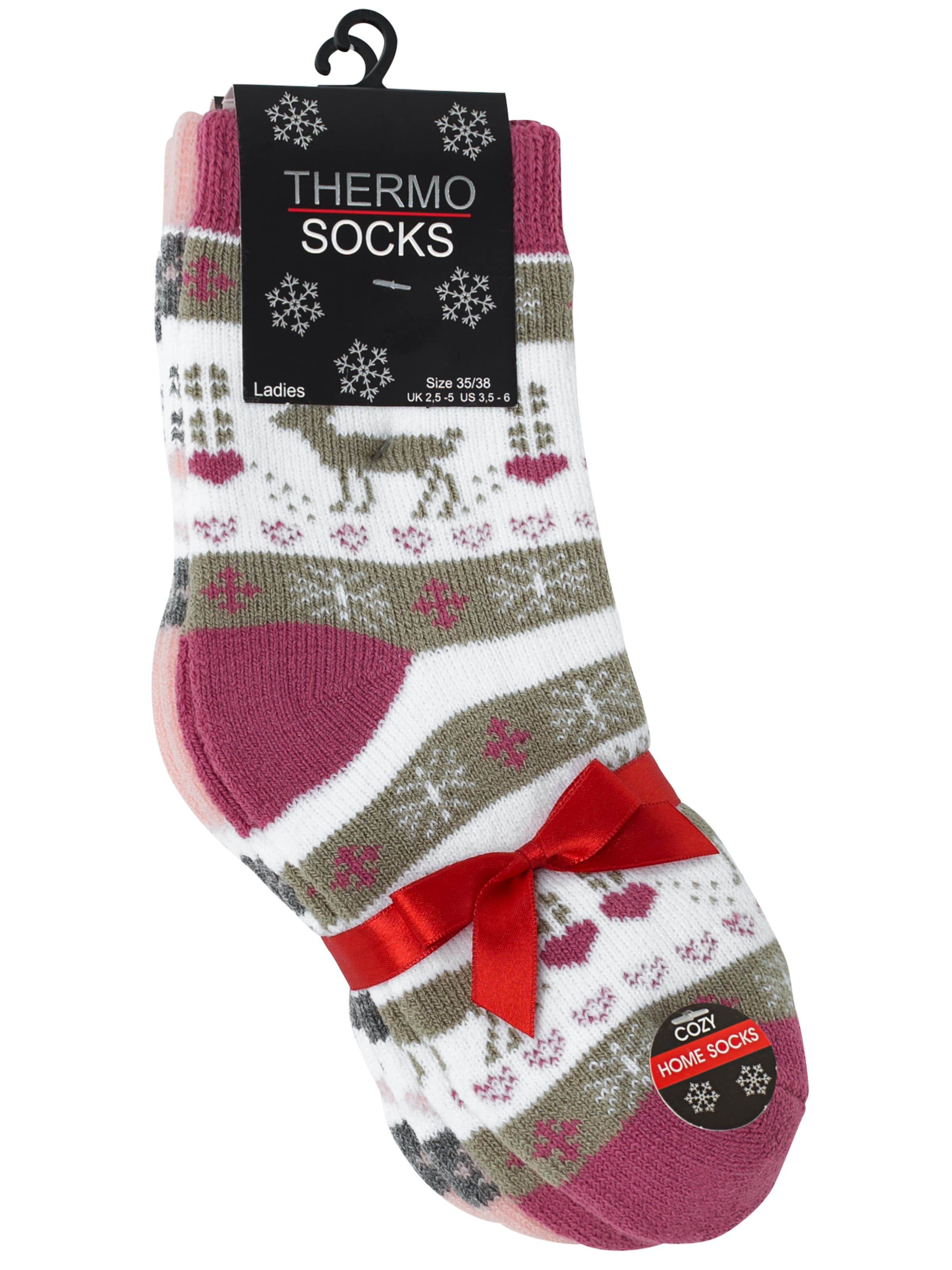 Chaussettes Yenita en rose