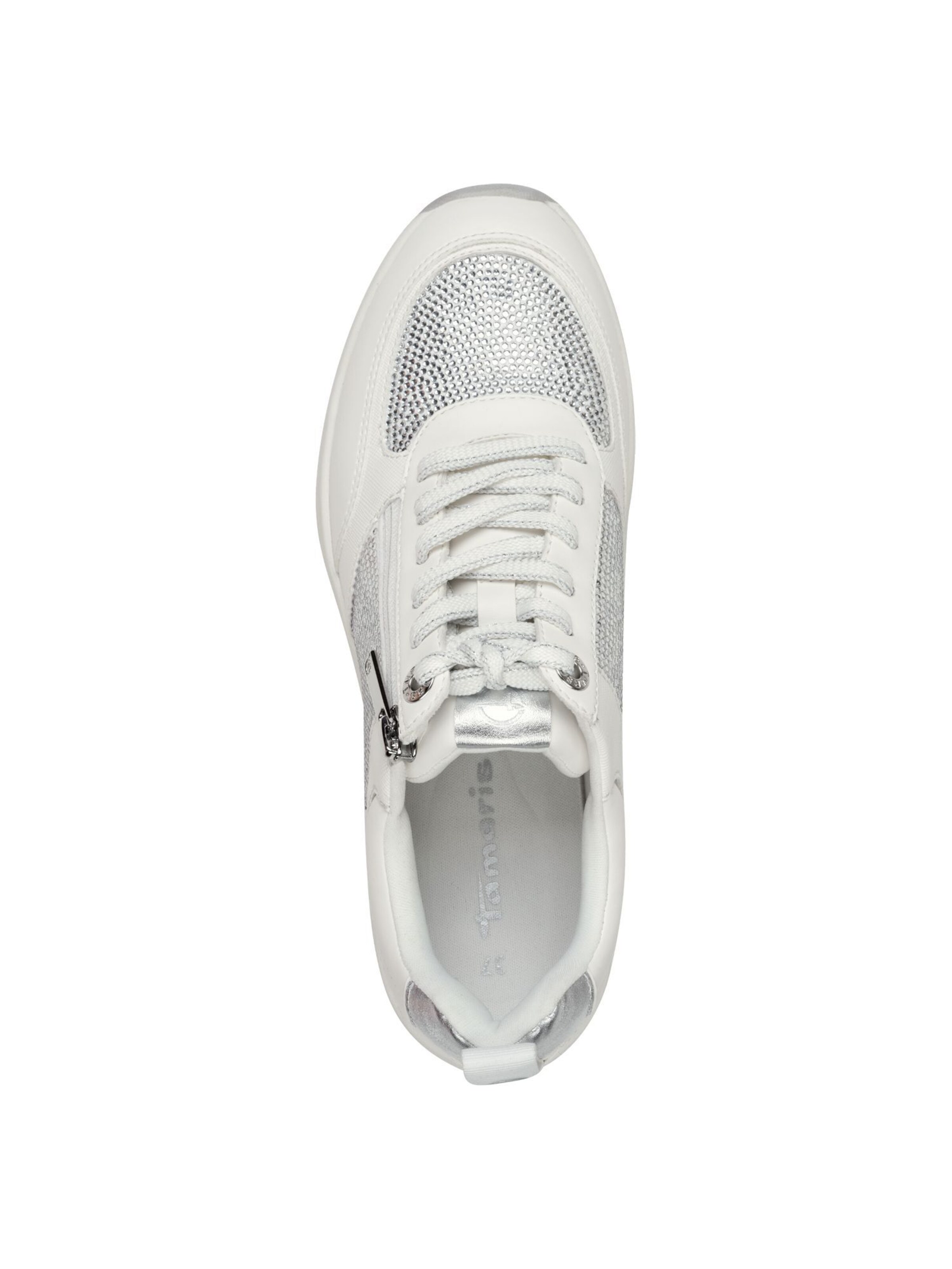 Baskets basses Tamaris en blanc
