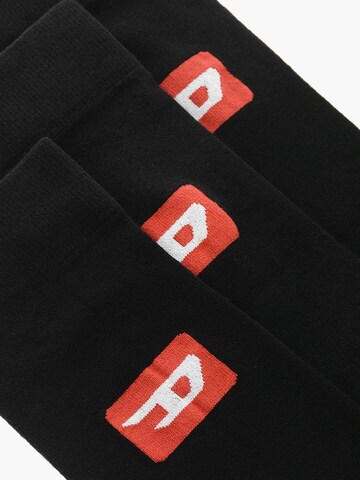 Chaussettes 'SKM-RAYTHREEPACK-R' DIESEL en noir
