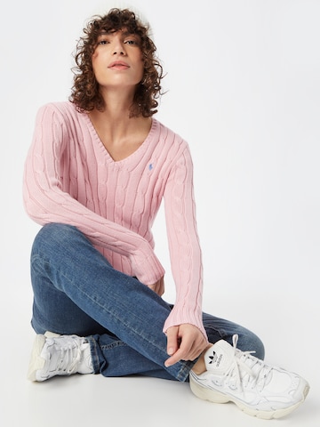 Polo Ralph Lauren Sweater 'KIMBERLY' in Pink