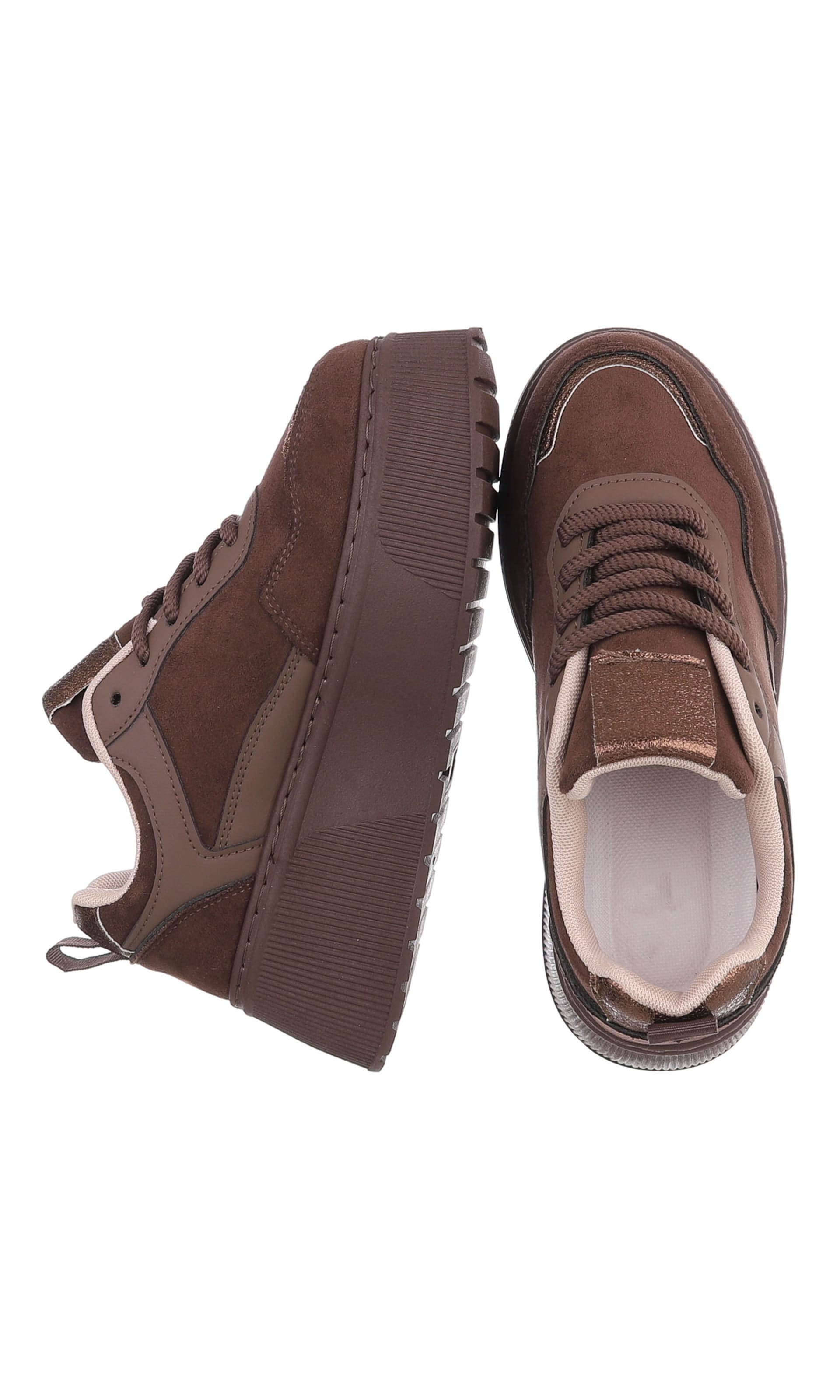 Ital-Design Sneakers in Brown