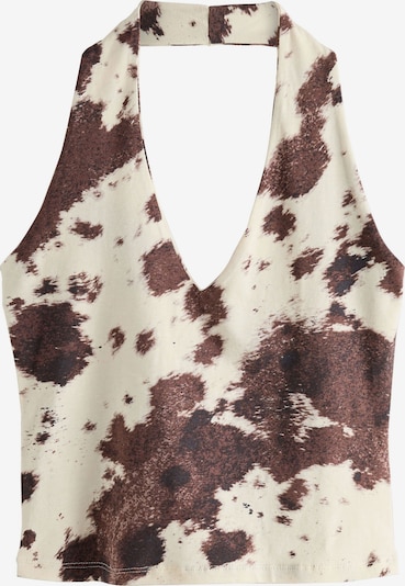 Next Top u tamno smeđa / crna / bijela, Pregled proizvoda