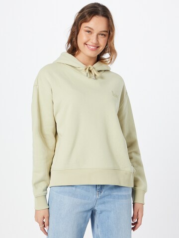 Lee Sweatshirt in Groen: voorkant