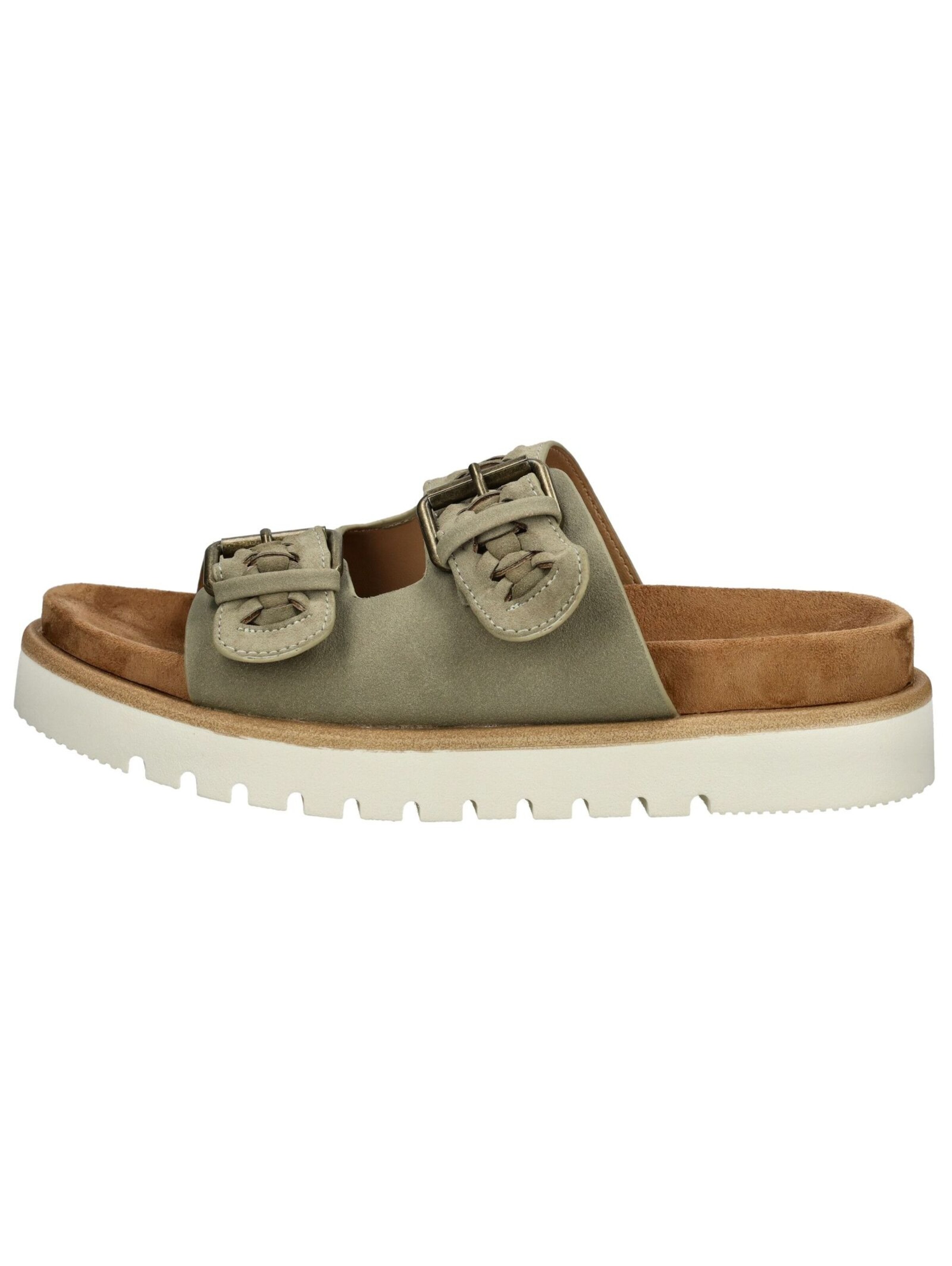 MUSTANG Mules in Green