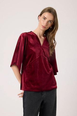 SOAKED IN LUXURY Blouse 'SLVelera' in Rood