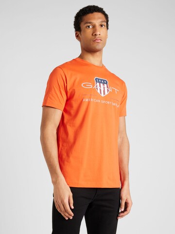 GANT - Camisa em laranja: frente