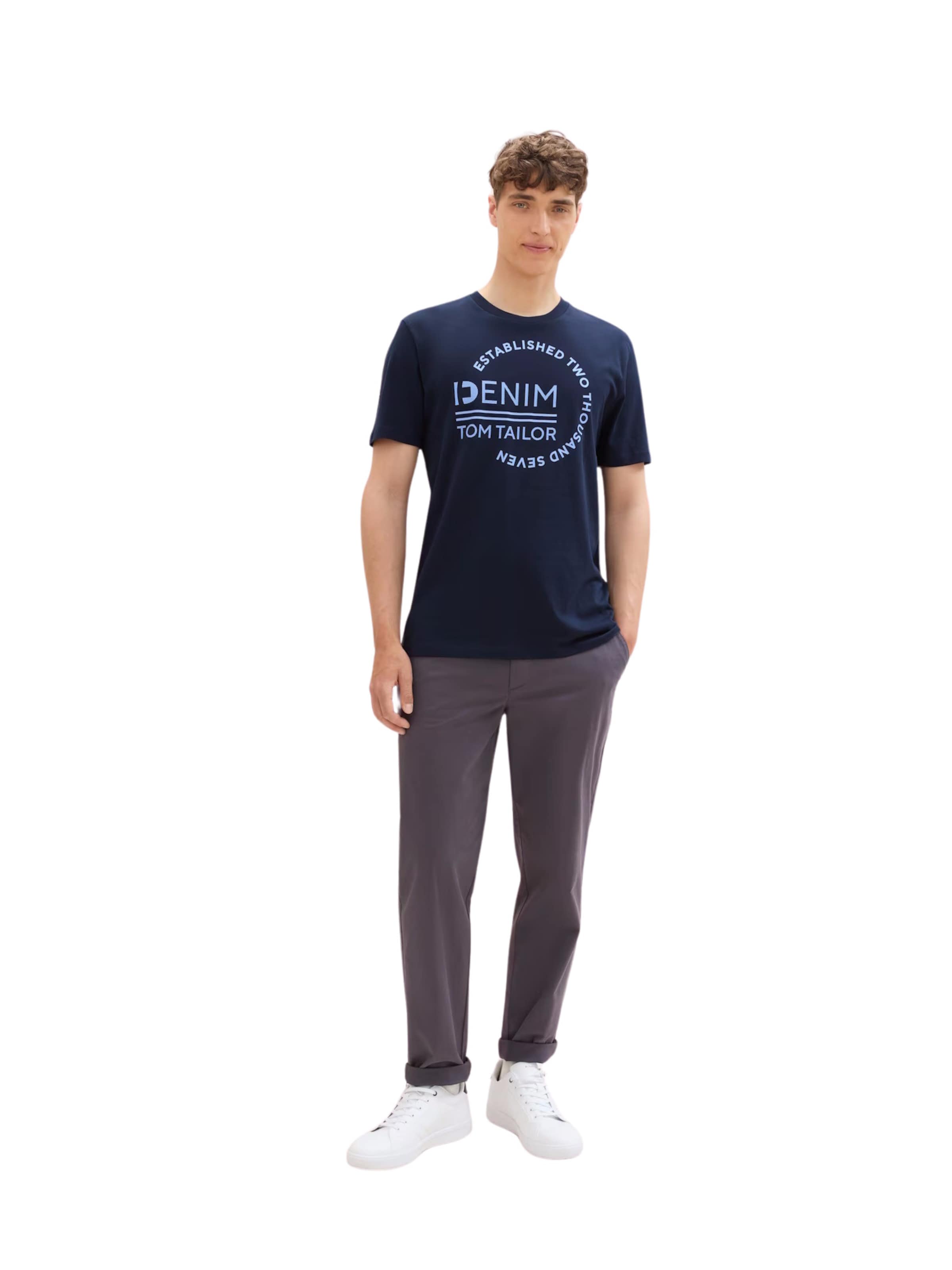 TOM TAILOR DENIM - Camiseta en azul