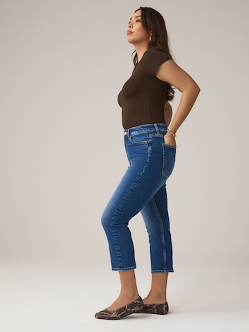 Next Slimfit Jeans i blå