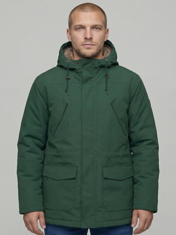 Derbe Winter Jacket 'Festholm' in Green: front
