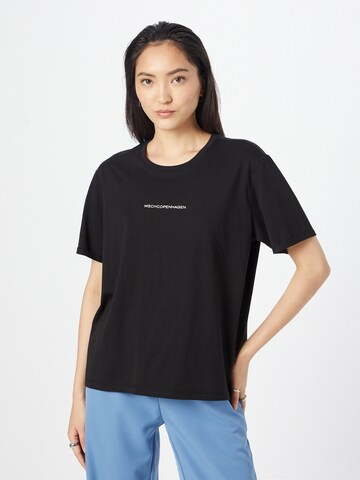 T-shirt 'Terina' MSCH COPENHAGEN en noir : devant