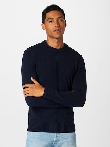 Matinique Sweater 'Blake' in Blue: front