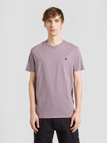 T-Shirt 'RECONSIDER' Springfield en violet : devant