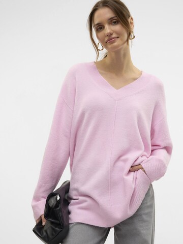 VERO MODA Pullover i pink