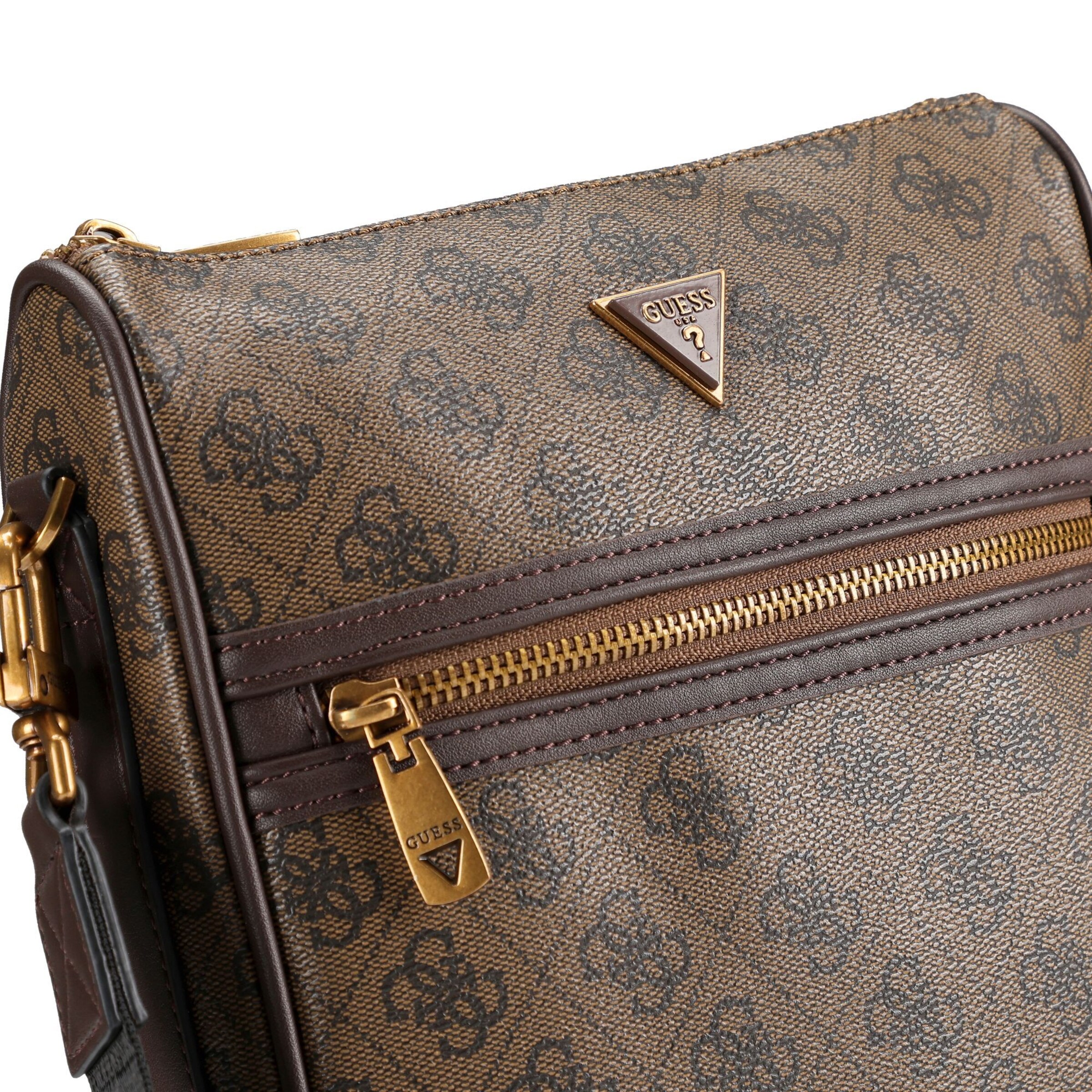GUESS Crossbody Bag 'Milano' in Brown