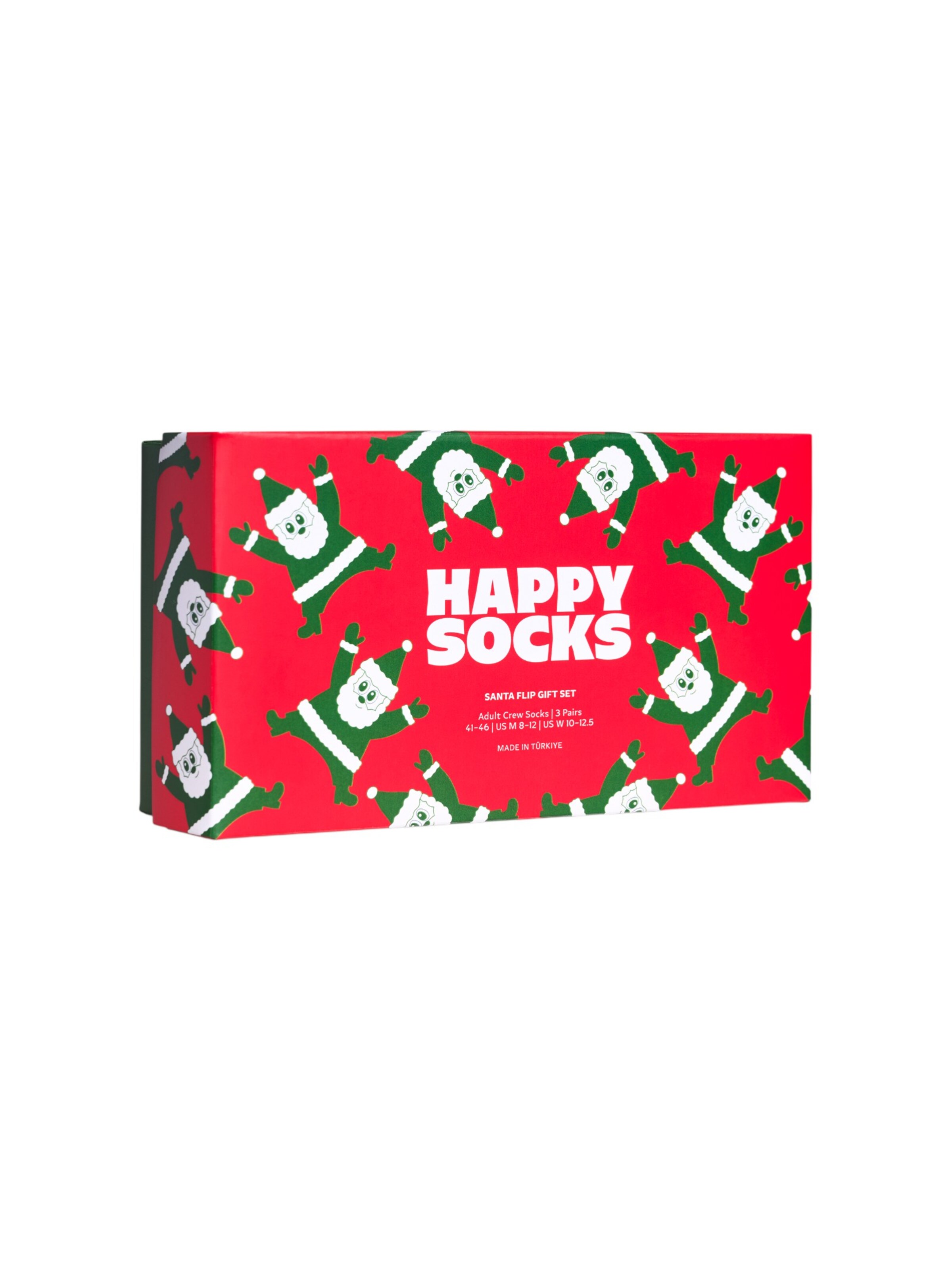 Chaussettes '3-Pack Santa Socks Gift Set' Happy Socks en rouge
