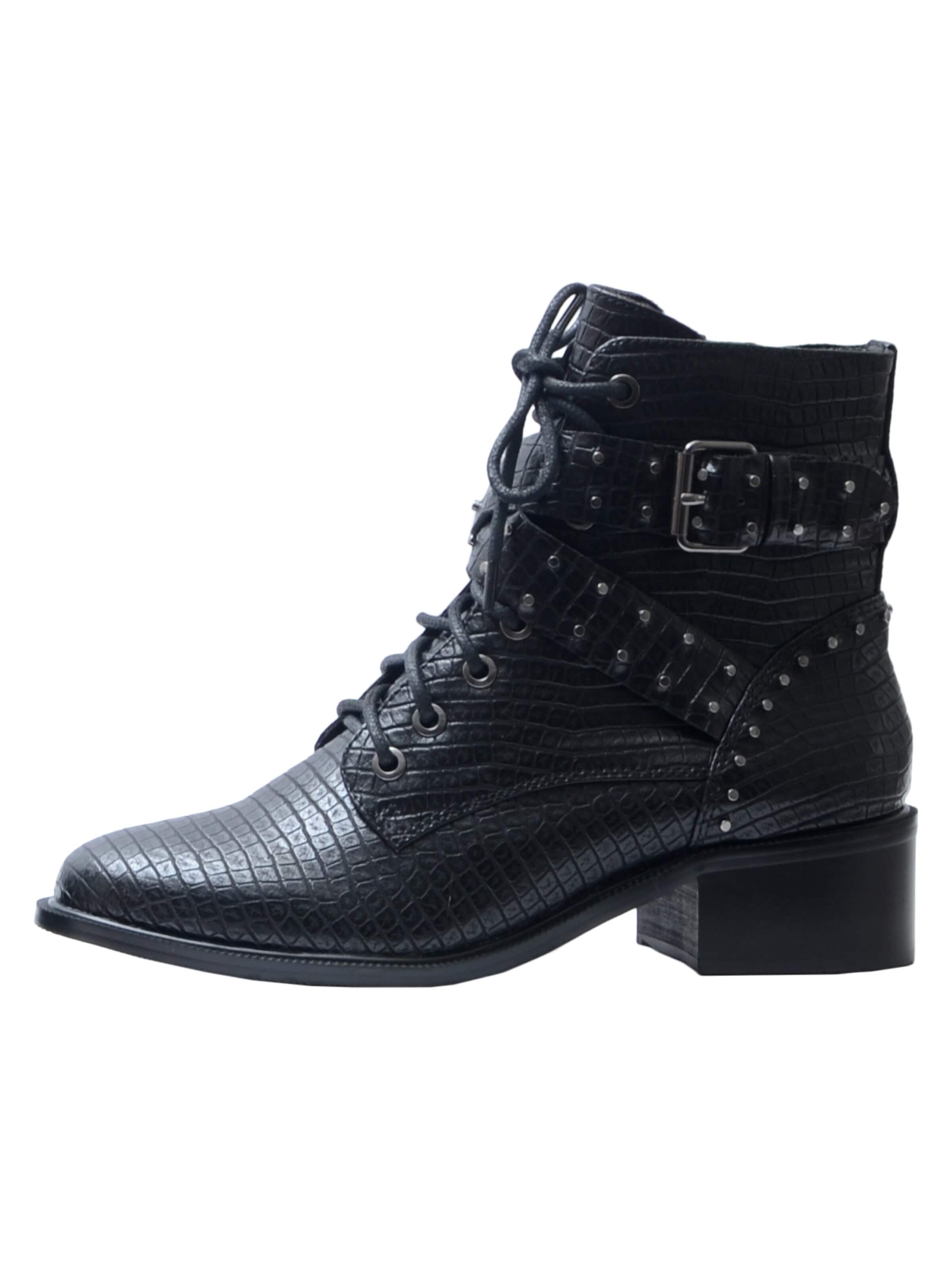 Ankle boots in 36 The Divine Factory di colore nero, Visualizzazione prodotti