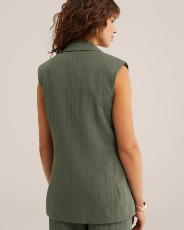 WE Fashion Жилет от костюма в Зеленый