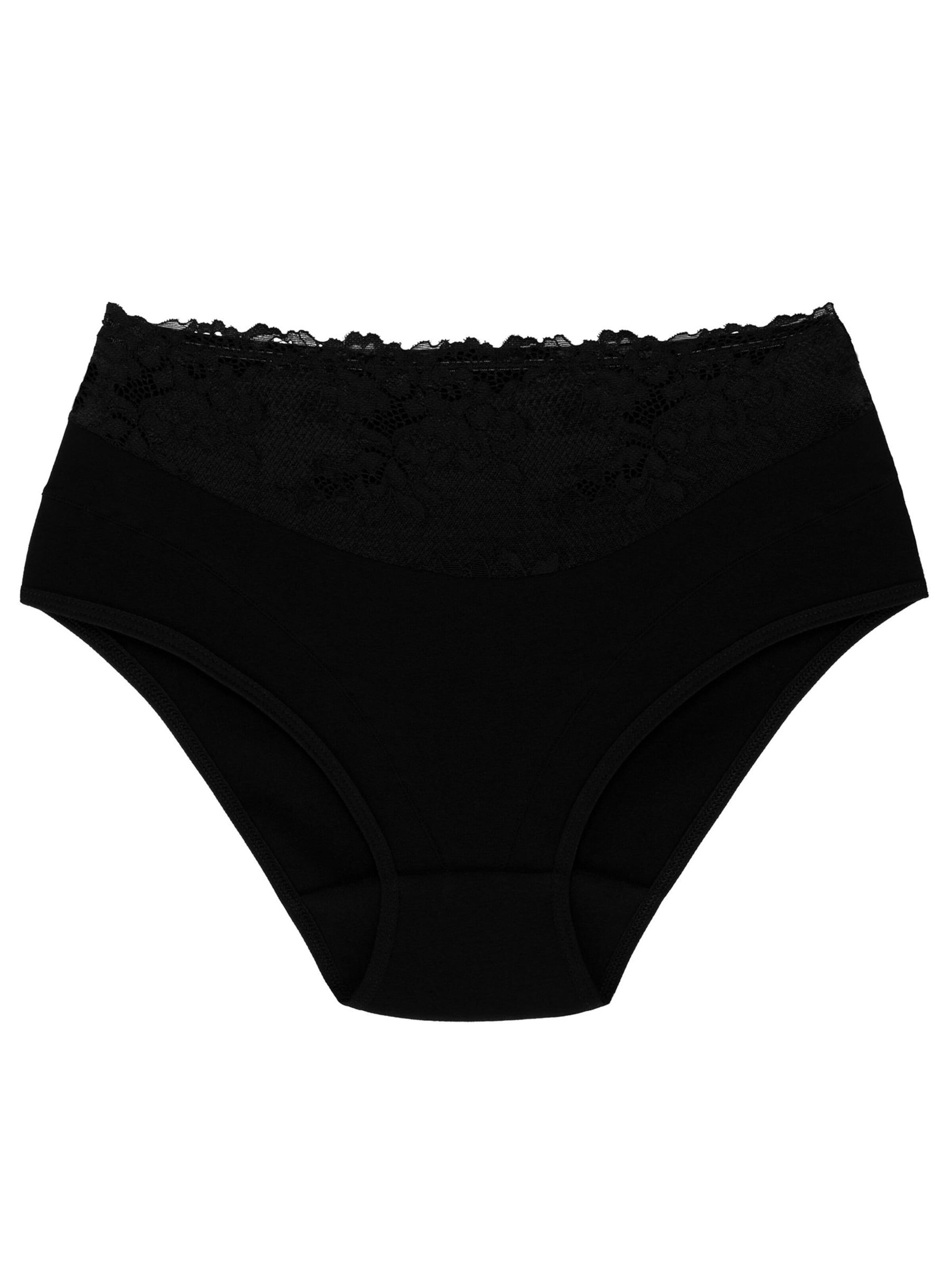 Wolbar Slip 'Eco-Hi'‌‌‌‌ in Schwarz: Vorderseite