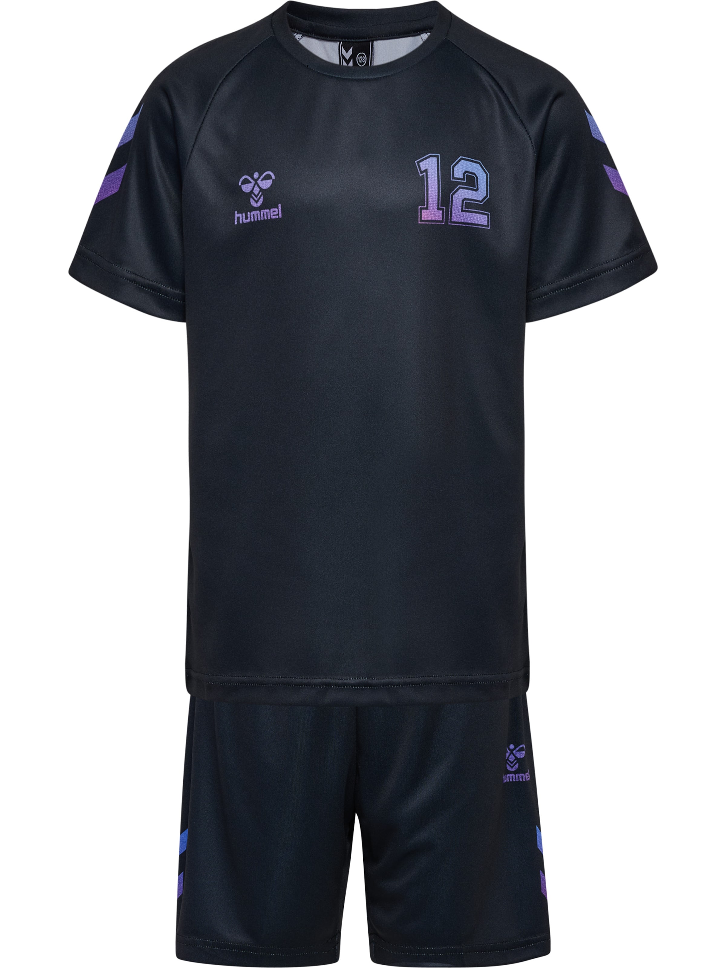 Hummel Set in Black: front