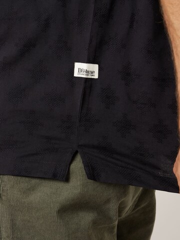 Coupe regular Chemise 'Oscardo' Deeluxe en noir