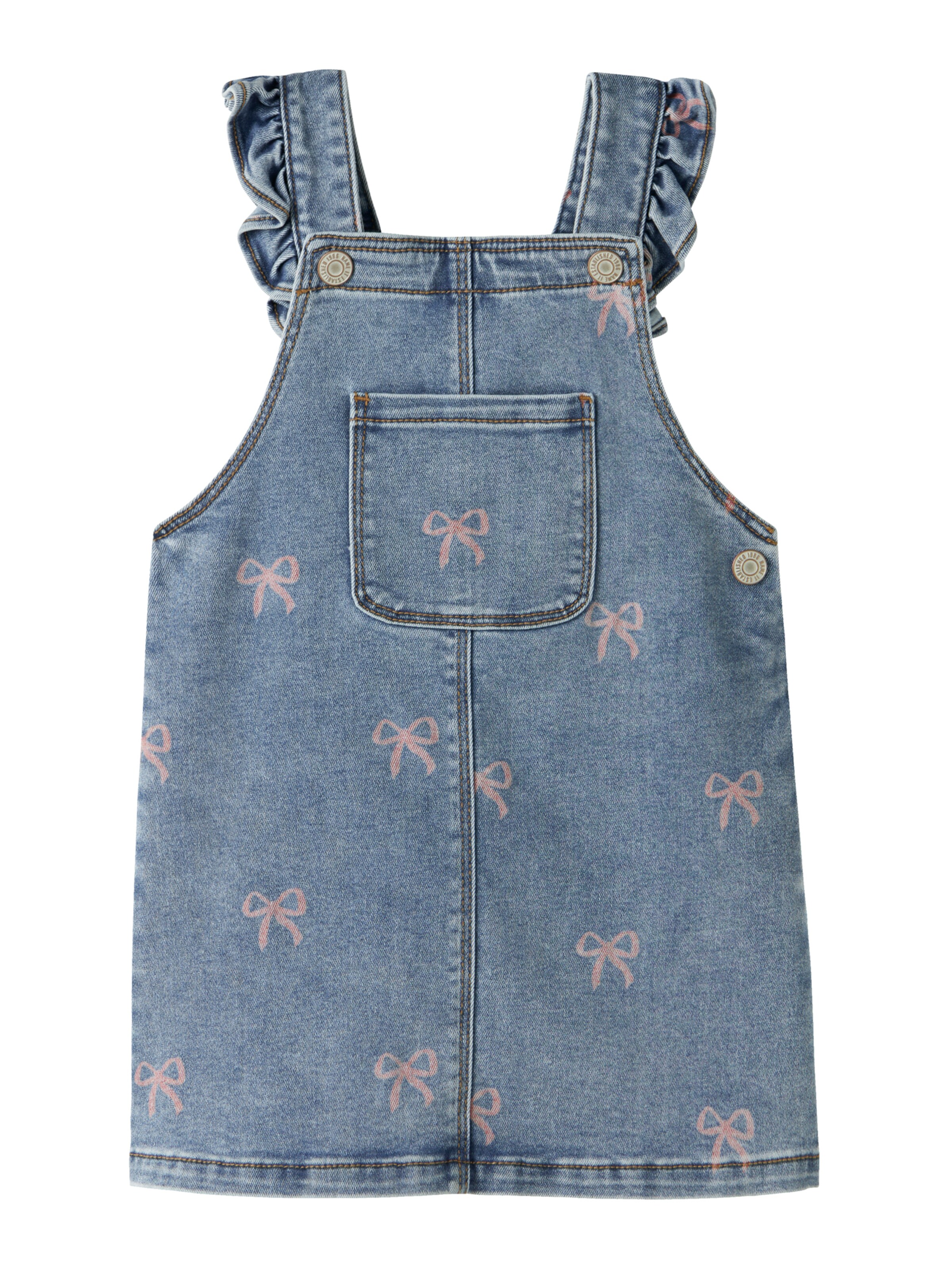 NAME IT - Vestido 'NMFFAITH' en azul: frente