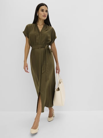 bonprix Blousejurk in Groen