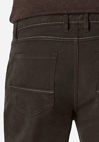 REDPOINT Regular Pants 'Milton' in Green