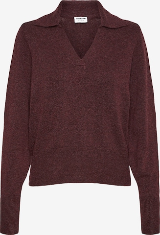 Noisy may Sweater 'Ian' in Red: front
