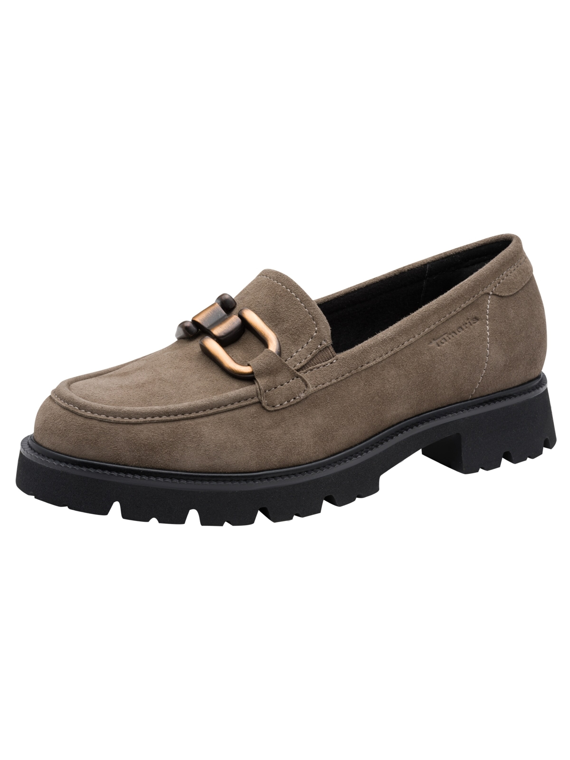 Tamaris Slipper in Braun: Vorderseite