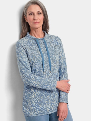 Sweat-shirt Goldner en bleu : devant