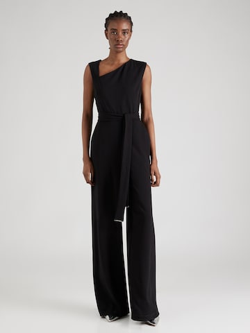 Tuta jumpsuit di Calvin Klein in nero: frontale