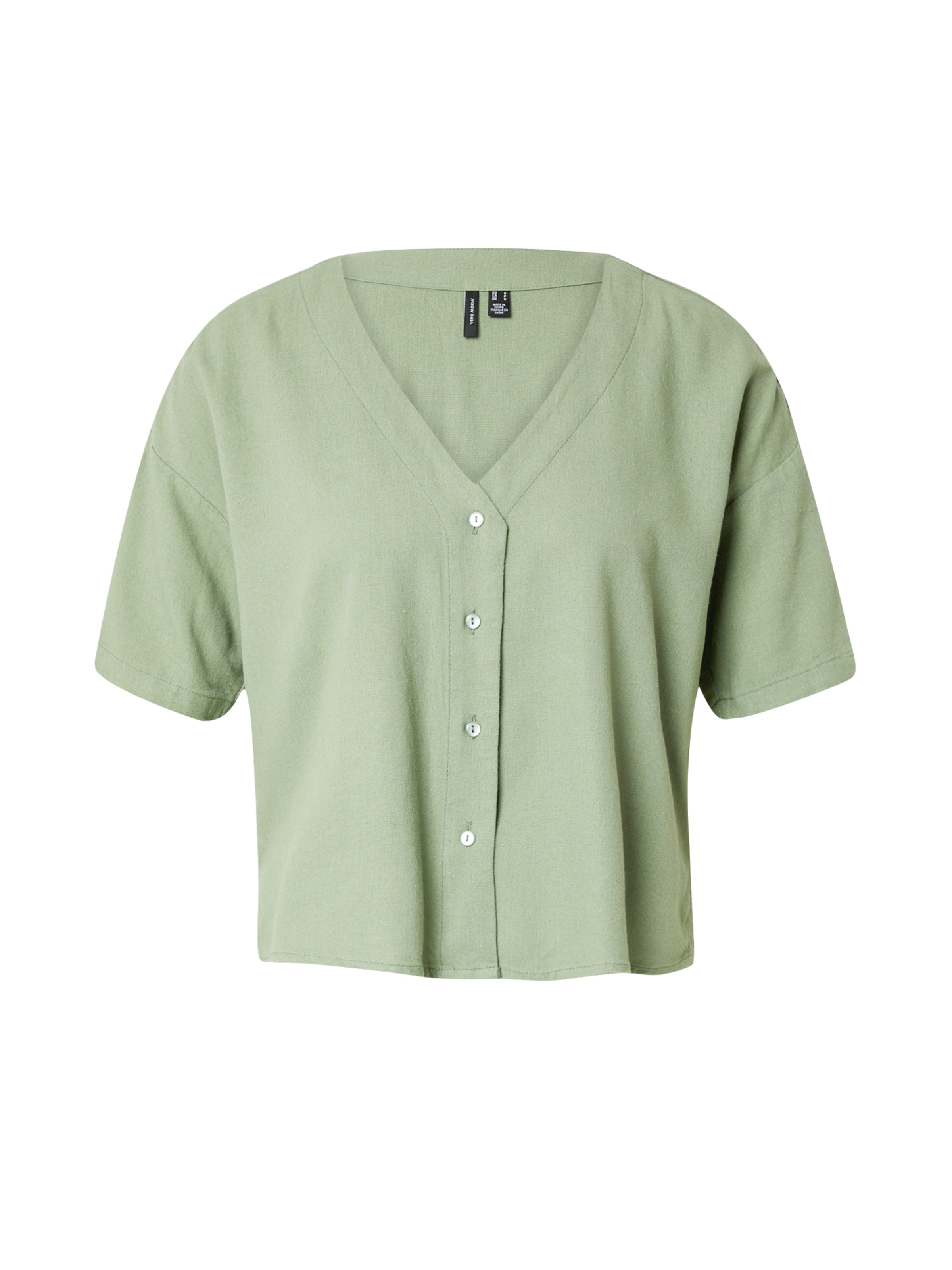 VERO MODA Μπλούζα 'Jesmilo' σε πράσινο: μπροστά