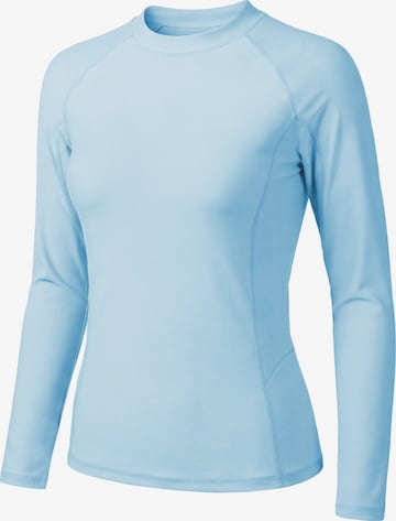 MEETWEE Functioneel shirt 'UPF50+ Quick-drying Top' in Blauw: voorkant