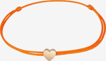 ELLI Armband Herz in Gold: Vorderseite