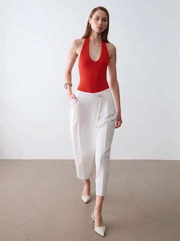 Dilvin Blouse body in Rood
