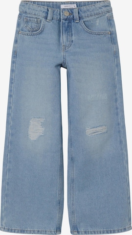 NAME IT Wide leg Jeans 'Rose' in Blauw: voorkant