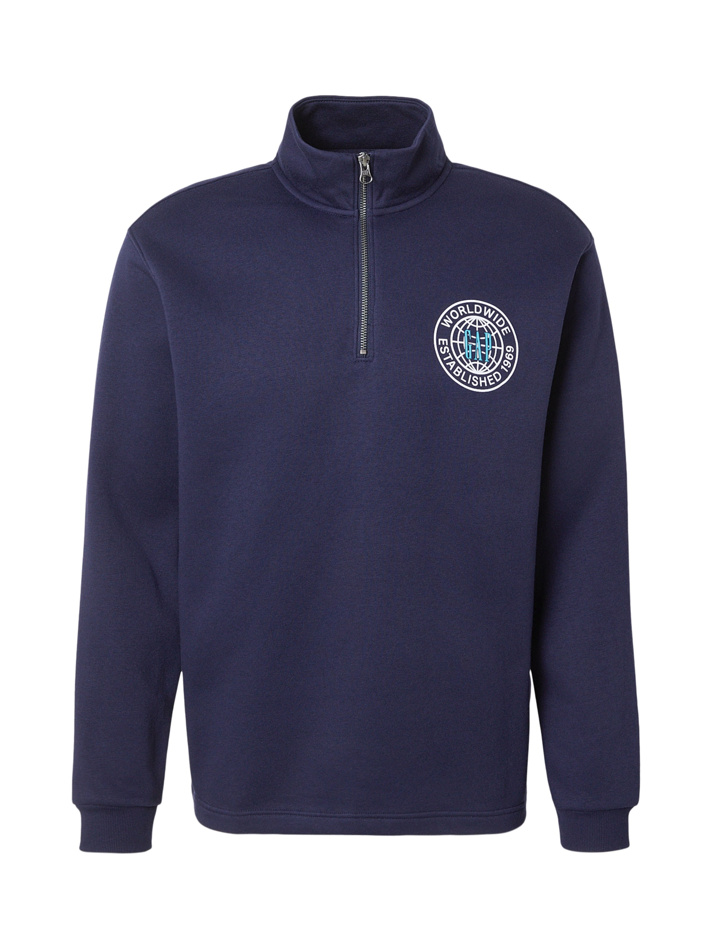 GAP Sweatshirt in Blau: Vorderseite