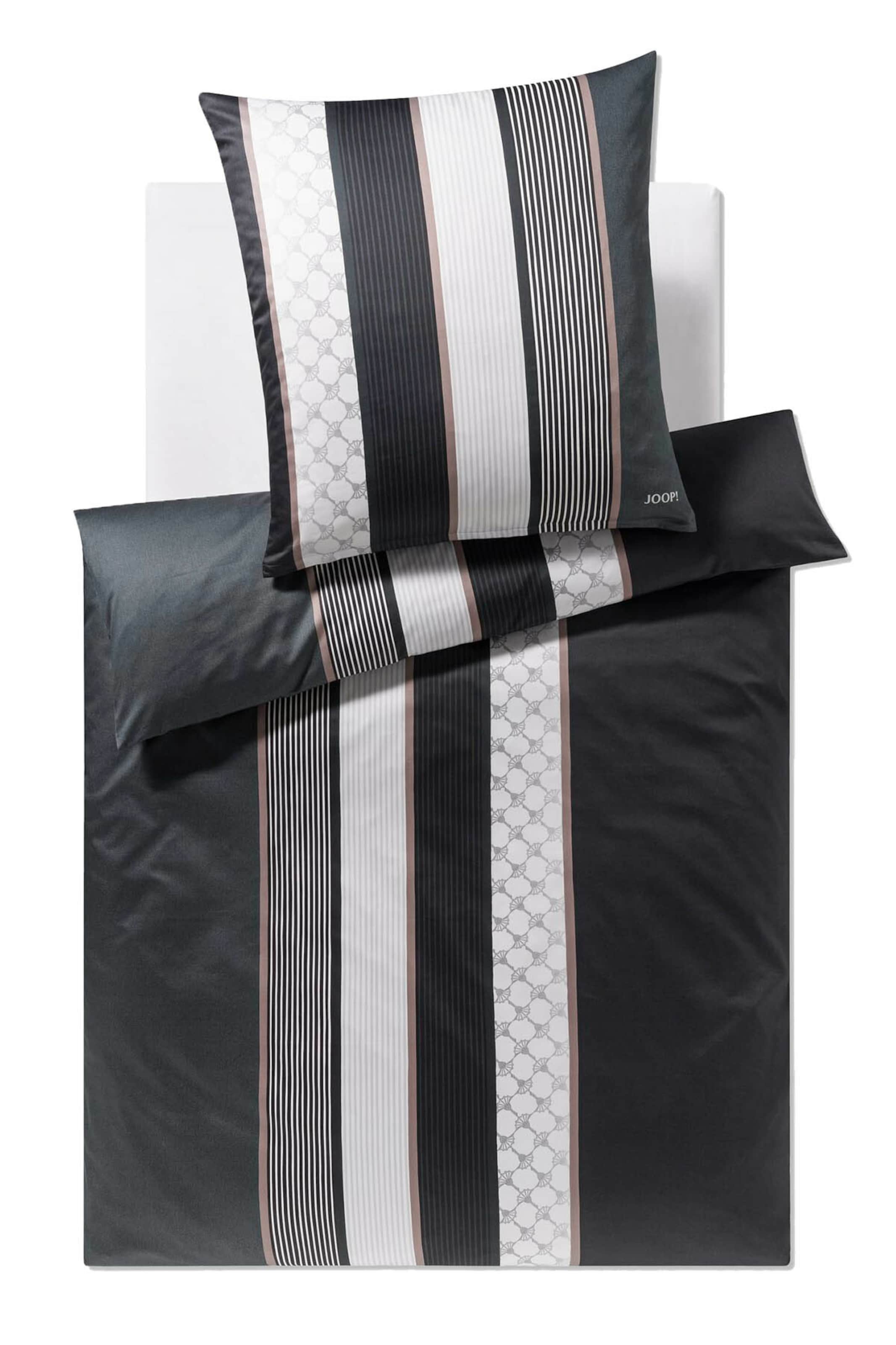 JOOP! Ágyhuzatok - fekete: elől
