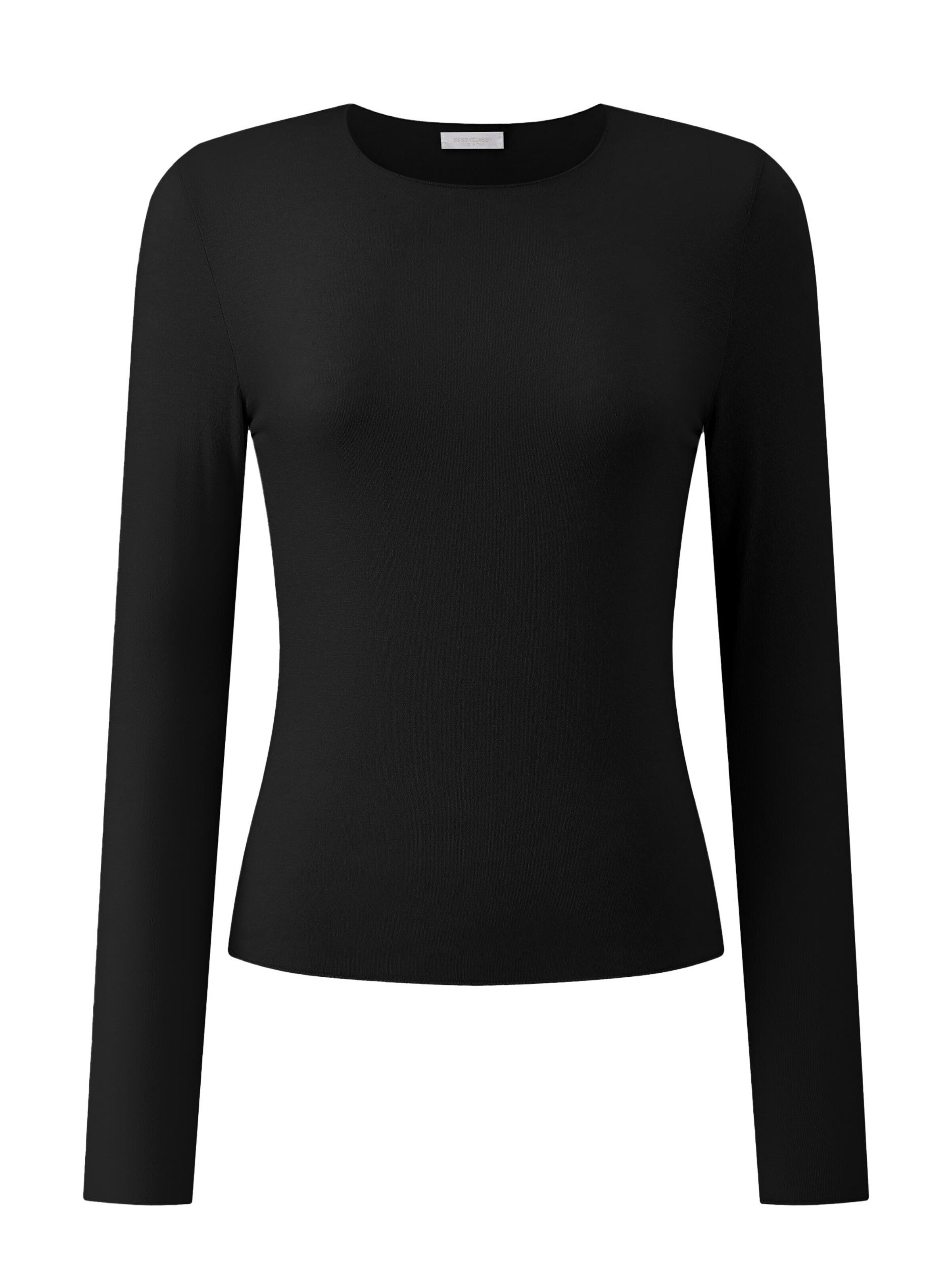 SASSYCLASSY T-shirt i svart: framsida