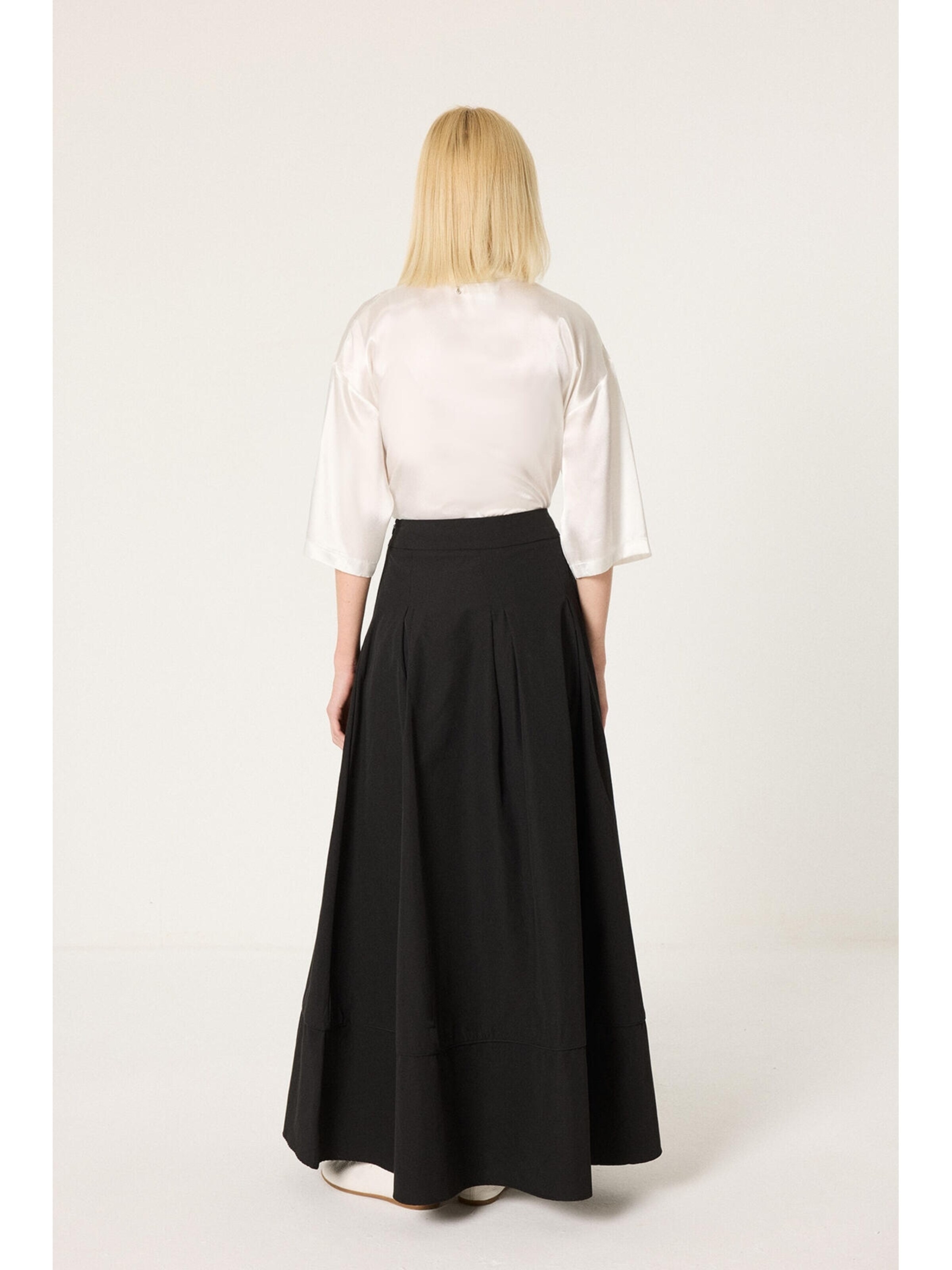 Touché Privé Rock 'A Line Skirt With Pocket Detail'‌‌‌‌‌‌‌‌‌‌ in Schwarz