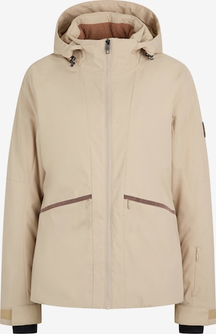 ZIENER Skijacke in Beige: Vorderseite