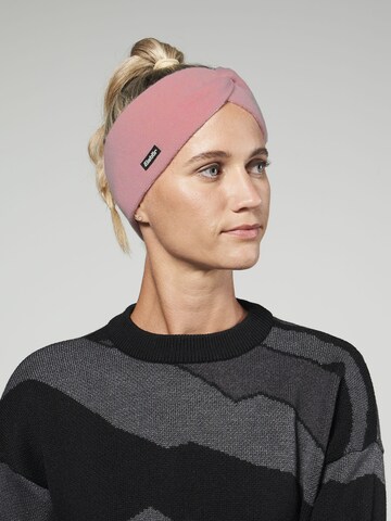 Bandeau Eisbär en rose : devant