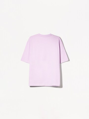 Bershka Oversize póló - lila