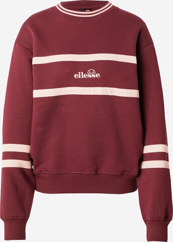 ELLESSE Sweatshirt 'Marchi' in Red: front